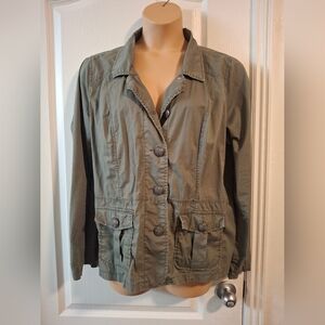 Maurices Khaki Utility Jacket